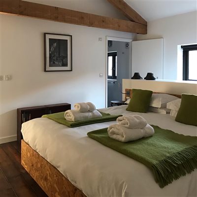 Cattle shed bedroom